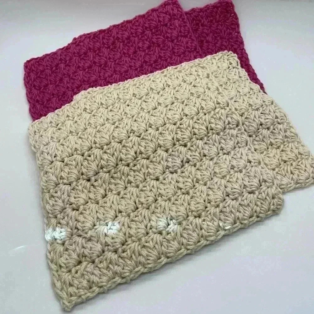 Handmade Washcloths-Set of 4